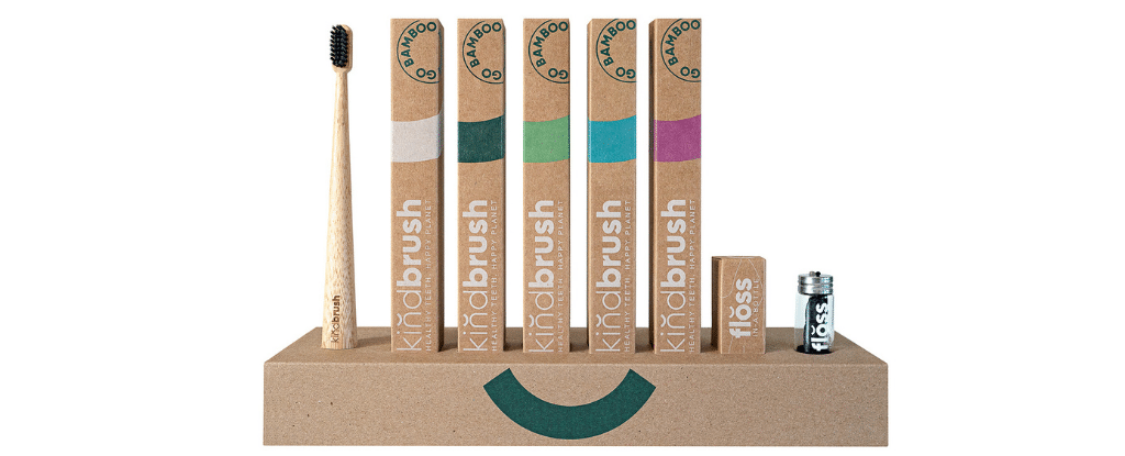 Introducing Kindbrush, an environmentally-friendly oral care range of bamboo toothbrushes and biodegradable floss.